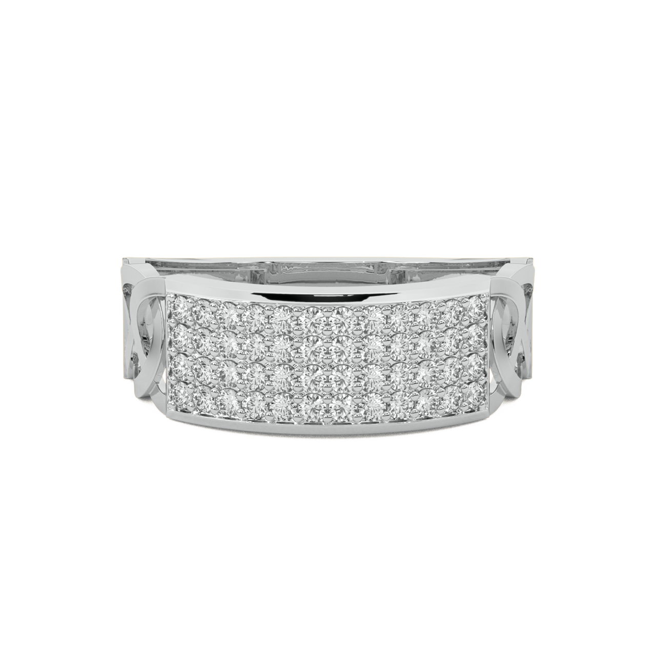 Lali Round Diamond Ring For Men